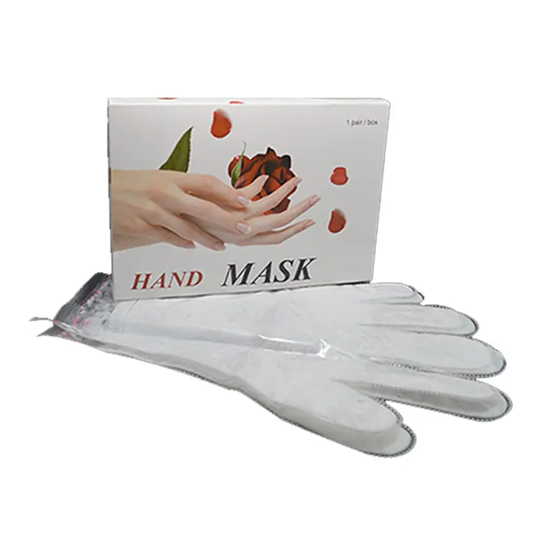 Produk Kecantikan Pelabelan Pribadi Masker Tangan Kolagen Organik Paket Masker Tangan Pelembap