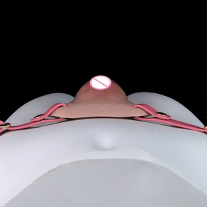 OS-ADL5113 Trend Hollow Vagina Patch Silicone Male Chastity Insertable Vagina Panties with Leather Belt Fetish Sex <b>Toys</b> <b>for</b> <b>Man</b> - Product Image 5