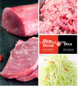 Cortadora de Alimentos Comercial Mini de Sobremesa, Rebanadora de Verduras y Frutas, Máquina para Cortar Carne Fresca - Product Image 3