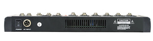 Mezclador de audio profesional GJS de 6, 8 y 12 canales y consola de mezclas con alimentación phantom de 48v para estudio en casa, ordenador y transmisión en vivo. - Product Image 5