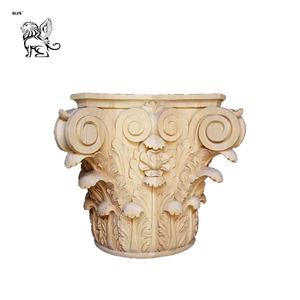 Columna romana de piedra de construcción para decoración del hogar <span class=keywords><strong>Capital</strong></span> Pilar de mármol <span class=keywords><strong>Capital</strong></span> - Product Image 6