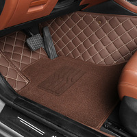 Hochwertige rutsch feste Silikon-Auto-Fußmatten Custom Car Carpet Foot Mat