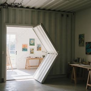 Maison modulaire préfabriquée extensible <span class=keywords><strong>de</strong></span> 40 pieds Maison en conteneur en acier avec porche pour la vie en famille <span class=keywords><strong>Location</strong></span> <span class=keywords><strong>de</strong></span> vacances pour l'extérieur dans les parcs - Product Image 3