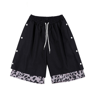 <span class=keywords><strong>Pantaloncini</strong></span> Streetwear con Cuciture a Contrasto Shorts <span class=keywords><strong>Bandana</strong></span> da Uomo - Product Image 6