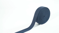 Bande élastique en nylon et spandex de 3,5 cm pour vêtements, ceintures, douce, confortable, écologique, marque privée