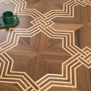 Parquet de Madera de Roble Rojo Americano Multicapa de 20 mm y 18 mm, Brillante y Confortable, Grado AB, ISO9001, para Áreas de Alto Tráfico - Product Image 1