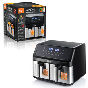 Friteuse magnétique à double tiroir de grande taille Feuille de mémo Friteuse à air Tableau des temps de la friteuse à air Cookeo - Product Image 5