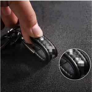 Porte-clés en cuir pour homme et femme, avec logo de marques de voitures, porte-clés en métal personnalisé, accessoires avec logo - Product Image 2