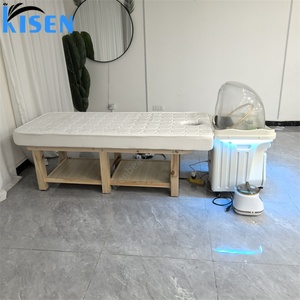 Kisen Cama de Spa para Cabeza, Portátil, Móvil, para Salón de Masajes Tailandés, Lavacabezas sin Tuberías con Tanques y Calentador - Product Image 4