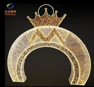 定制IP65巨型商业户外街道圣诞树装饰发光二极管图案灯圣诞树来样定做 - Product Image 2