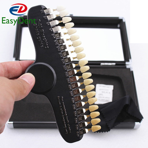Teeth Whitening Color Palette Dental Teeth Whitening Clinic Shade Guide 20 Colors <strong>Denture</strong> Shade Guide Comparison <strong>Plate</strong> - Product Image 2