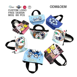 Sac fourre-tout <span class=keywords><strong>mini</strong></span> réutilisable écologique personnalisé à prix d'usine avec fermeture éclair et logo sur mesure - Product Image 1