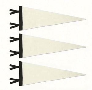 Professional Customizable Digital Printing University Felt Triangle <b>Banners</b> Portable Waterproof Eco-Friendly - Product Image 5