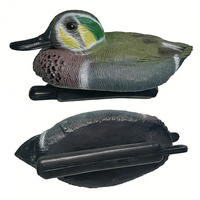 En gros, Appât flottant cylindrique stable en plastique PE pour la chasse aux oiseaux aquatiques à joues vertes, attracteur pour les zones humides et les rivières en extérieur