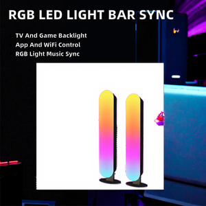 Modern White RGB LED Smart Light Bar Music Sync APP <b>Control</b> WiFi USB Eco-Friendly CE Certified ABS Ambient <b>TV</b> Backlight Party - Product Image 2