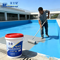 Revêtement Imperméabilisant Direct Usine V955 Diamond Coat Shield, Émulsion Acrylique + Carbonate de Calcium 18kg pour Mur