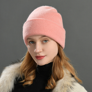 Custom Outdoor Pure Merino Wool <strong>Beanie</strong> <strong>Hat</strong> <strong>Men</strong> Women Lightweight Warm Winter Wholesale Unisex 100% Wool Knitted Ribbed <strong>Beanie</strong> - Product Image 5