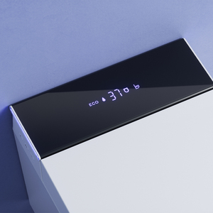 Mỹ tiêu chuẩn Châu Âu nhà vệ sinh thông minh thiết kế mới Treo Tường Gốm sứ phòng tắm màu trắng sáng với kéo dài Bát - Product Image 5