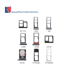 Vente en gros plateau de carte <span class=keywords><strong>SIM</strong></span> plateau de carte Micro SD pour Samsung <span class=keywords><strong>Galaxy</strong></span> A01 Core A05s A06 A166P A166B A32 A53 5G A71 - Product Image 1