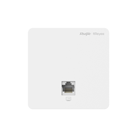 RG-RAP1200(F) Reyee Enterprise Dual-Band Wi-Fi 5 1267Mbps PoE titik akses dipasang di dinding