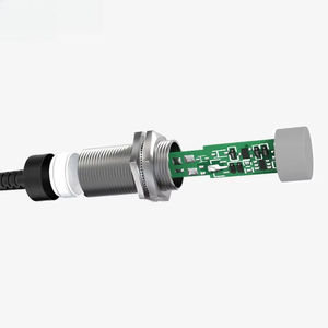 Capteur de proximité longue portée série M30 10-30V, distance 25mm, type NPN PNP, détection métallique - Product Image 2