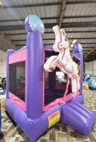 Château gonflable commercial de qualité supérieure, château gonflable licorne pour enfants, trampoline gonflable pour enfants