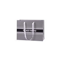 Sac fourre-tout personnalisable de luxe haut de gamme en carton blanc pour bougies, en stock