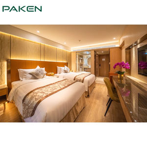 Fornitore Unico per Progetti Alberghieri di Arredamento di Lusso su Misura per Camere da Letto di Hotel a 5 Stelle Set di Mobili per Camere degli Ospiti - Product Image 2