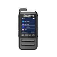 Radio professionnelle PoC 4G GaodaPTT, talkie-walkie avec grand écran, étanche IP67, système Linux, interphone mobile avec carte SIM