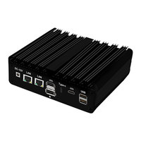 Mini-PC industriel sans ventilateur OEM économique avec 2 ports LAN, Linux, DDR4, DDR5, 16 Go, pare-feu, processeur Intel N150
