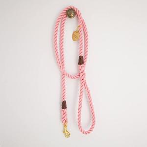 Rose Pink Rope Dog <b>Leash</b> - Product Image 1