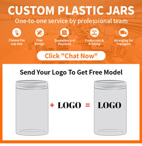 ขวดพลาสติกใสเกรดอาหารสำหรับซีเรียล บิสกิต ของสะสม ตุ๊กตา เครื่องประดับ ป้องกันฝุ่น ปิดผนึกกันอากาศ - Product Image 3