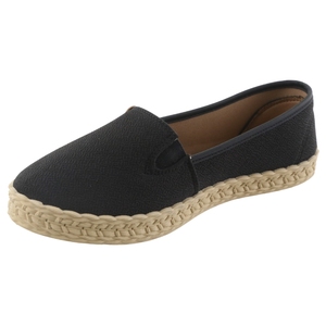 لون مخصص سيدة عدم الانزلاق PVC نعل خفيف تنفس النساء قماش Espadrilles النساء نمط بسيط الأحذية المسطحة - Product Image 5