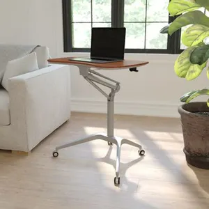 New Product Simple Assembly Sofa Office Working Student Study Table Pneumatic Height Adjustable Table Desk