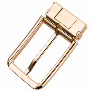 Gesper Sabuk Pria Logam Custom Grosir dengan Logo Warna-warni, Gesper Pin Logam Zinc Alloy yang Dapat Diputar dan Bolak-balik - Product Image 5