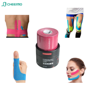 شريط كينيسيولوجي أكريليك سهل التمزيق، لاصق للعضلات، صديق للبشرة، قابل للتنفس، صديق للبيئة، ضمادة مرنة متماسكة للرياضة - Product Image 1