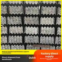 Supports structurels en acier galvanisé pour rayonnages, profil égal Q235, acier triangulaire norme AISI