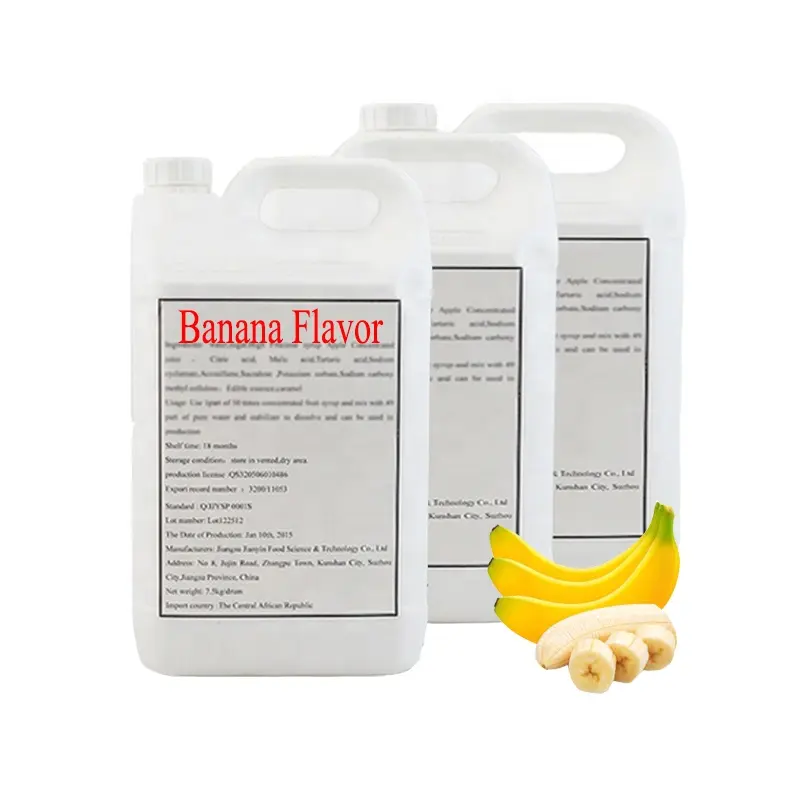 Concentrate Juice 50 Times Concentrate Fruit Syrup Banana Flavor For Beverage Factories Production Ingredients