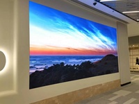 Écran LED d'Intérieur Publicitaire P3 Pleine Couleur HD, Dalle d'Affichage Téléviseur 32 Pouces, Pour Centres Commerciaux, Magasins de Détail, Médias et Ascenseurs 64x64