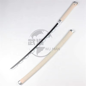 <span class=keywords><strong>Katana</strong></span> Nichirin de Hashibira <span class=keywords><strong>Inosuke</strong></span> sin afilar, accesorio de cosplay para disfraz de anime, decoración coleccionable para exhibición. - Product Image 2