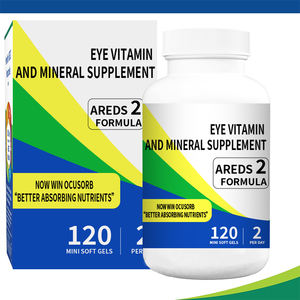 Suplemento de Vitaminas e Minerais para os Olhos em Cápsulas Macias OEM de Fábrica Fórmula <span class=keywords><strong>Areds</strong></span> <span class=keywords><strong>2</strong></span> - Product Image 2