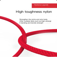 Offre Spéciale personnaliser Logo câble de charge chargeur de téléphone multifonction Nylon tressé données de charge Usb type C câble 3 en 1