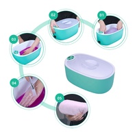 EU und US Patent 5000CC Großer Salon Spa Paraffin Wachs wärmer Kit Paraffin Bad Hand Fuß Hautpflege Paraffin Heizung Kit