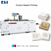 Máquina de Impresión de Servilletas Personalizadas CSJ-210ZW, Impresora Digital de Inyección de Tinta, Totalmente Automática, Impresión a Color Bajo Demanda, Sin Placas de Impresión