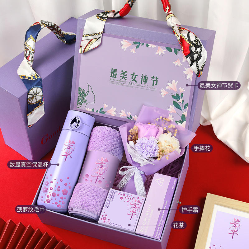 Fanghua Cup ผ้าเช็ดตัวดอกไม้ชาครีมทามือช่อดอกไม้