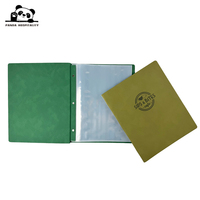 Sampul Menu Kualitas Premium, Folder Menu Hotel Restoran, Buku Menu dengan Jilid Sekrup Dalam dan Kantong Plastik Transparan
