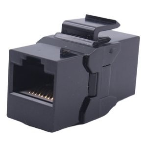 Red <span class=keywords><strong>UTP</strong></span> <span class=keywords><strong>RJ45</strong></span> Hembra a Hembra 8p8c Acoplador Cat6 Cat6a Módulo Keystone sin blindaje con diferentes colores - Product Image 2