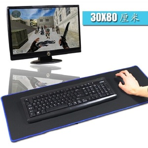 Gaming <b>Mouse</b> Pad 80x30 Cm Rectangular Fabric Waterproof Keyboard Desk <b>Mat</b> For Computer Office Use - Product Image 1