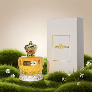 ขวดน้ำหอมเปล่าใสแบบใหม่พร้อมส่ง ขนาด 50 มล. 100 มล. ขวดน้ำหอมทรงกลมก้นหนา ขวดแก้วพร้อมกล่องบรรจุภัณฑ์ - Product Image 4