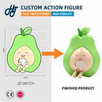 Figurines d'action en PVC personnalisées en gros, figurines de mascotte commerciales personnalisées pour cadeaux d'entreprise et événements promotionnels